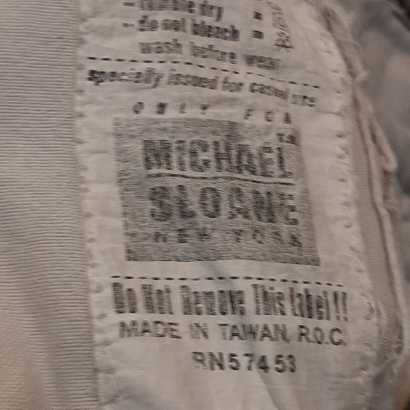 Vintage Michael Sloane Acid Washed Jeans Gray Size 34/34 Distressed Pleated 80's - Picture 9 of 16
